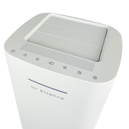 Purificador de aire de grafeno Air Essence™ Eco Plasma LCD ESP Light Graphene 50 m², esterilizador UVC, blanco