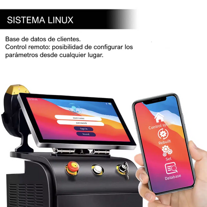 Air Essence™ Harmattan IPL Black Láser diodo blanco para depilación y eliminación del vello