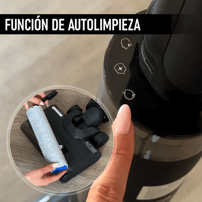 Aspiradora vertical con función de lavado, inalámbrica 7 en 1, Air Essence™ Typhoon (Tifón) Drive Jet