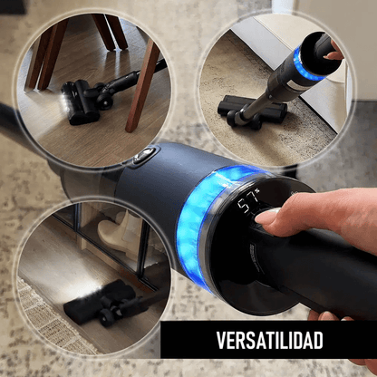 Aspiradora vertical con función de lavado, inalámbrica 7 en 1, Air Essence™ Typhoon (Tifón) Drive Jet