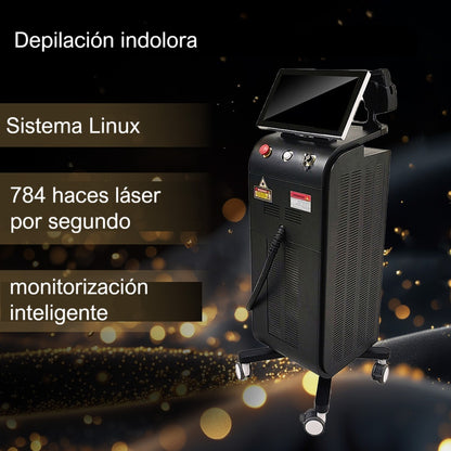 Air Essence™ Harmattan IPL Black Láser diodo blanco para depilación y eliminación del vello