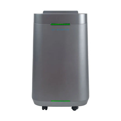 Purificador de aire de grafeno Air Essence™ Eco Plasma LCD ESP Graphene, 60 m², filtro ESP de grafeno no consumible, esterilizador UVC, gris