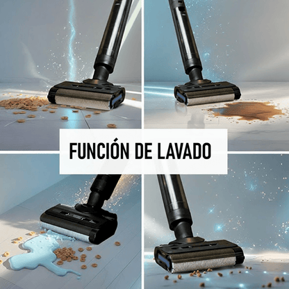 Aspiradora vertical con función de lavado, inalámbrica 7 en 1, Air Essence™ Typhoon (Tifón) Drive Jet