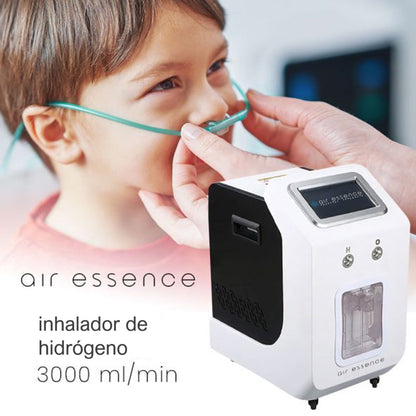 Air Essence™ Euria E3: inhalador de hidrógeno H2 + O2 1500 ml/min, 2000 ml/min, 3000 ml/min de gas Brown.