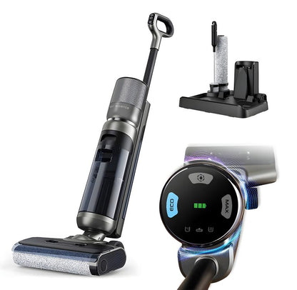 Aspirador inalámbrico con función de limpieza, con base y motor automático Air Essence™ Monsun Drive Jet