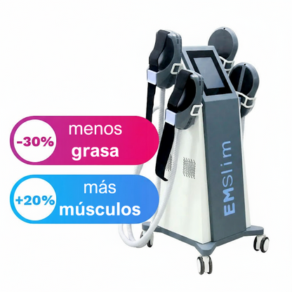 Air Essence™ EMSlim estimulador muscular HIEMT con ondas de radio RF, body sculpting