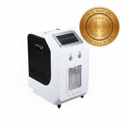 Air Essence™ Euria E3: inhalador de hidrógeno H2 + O2 1500 ml/min, 2000 ml/min, 3000 ml/min de gas Brown.